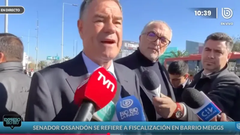 Presidente del Senado recorre el barrio